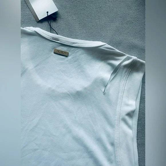 Alala Carve Cutout White Sleeveless Tank Top - Picture 10 of 10